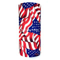 American Flag EUA Multi-Uso de proteção respirável sem costura Cabeça de pescoço Tube Buff Headwear